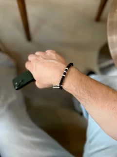 دستبند مهره و دونات